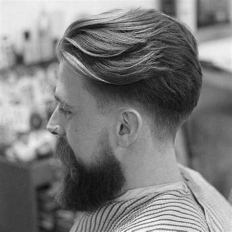 The modern quiff haircut is cut with short sides and back with longer hair on top of the head. 75 Men's Medium Hairstyles For Thick Hair - Manly Cut Ideas