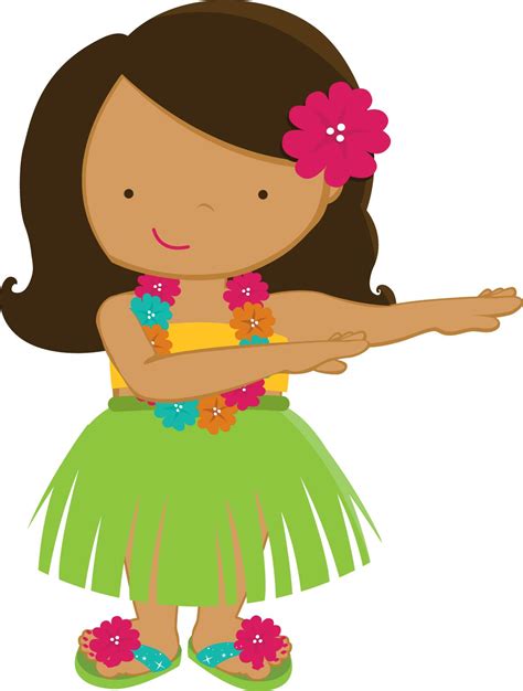Hawaiian Girl Clipart | Free download on ClipArtMag