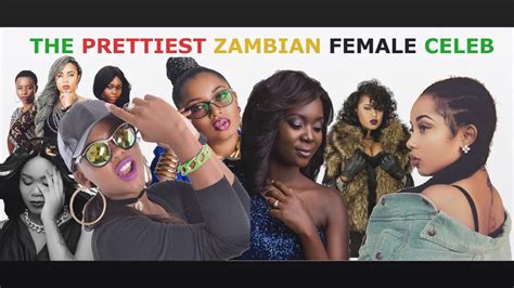 The Prettiest Zambian Female Celebrity Youtube