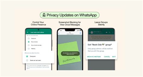 Whatsapp Rolls Out Three New Privacy Features