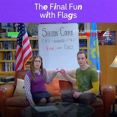 The Big Bang Theory The Final Episode Of Fun With Flags Thank You