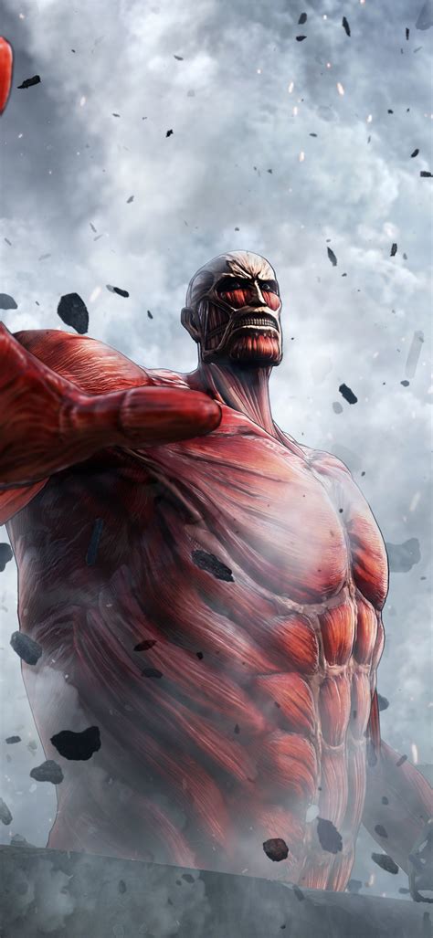 1080x2340 Attack On Titan 2 Colossal Titan 1080x2340 Resolution