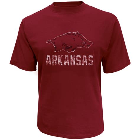 Ncaa Mens Arkansas Razorbacks Short Sleeve T Shirt