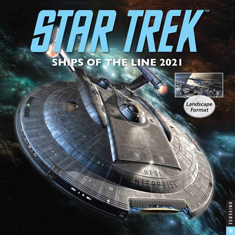 The Trek Collective 2021 Star Trek Calendar Previews