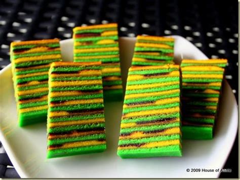 Lapis Masa Manis Sour Sweet Sarawak Layer Cake Copyright House Of