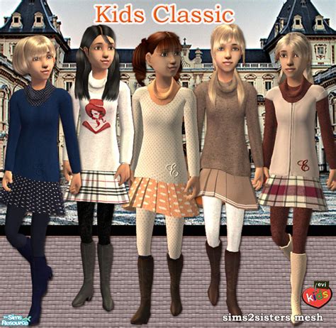 The Sims Resource Evi Kids Classic
