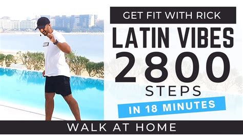 Latin Music Workout 🤸🏾‍♂️ Steps At Home 🔥get Fit With Rick In 2021