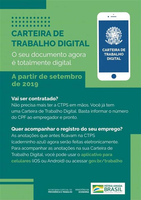 Como Fazer Carteira De Trabalho Digital Guia Completo Em Portugu S