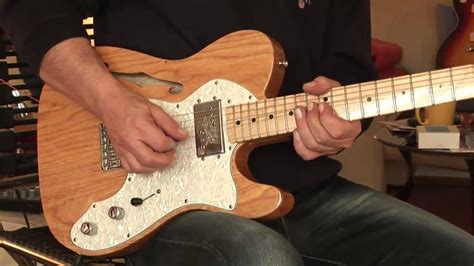 Fender Telecaster Thinline Mexico Youtube
