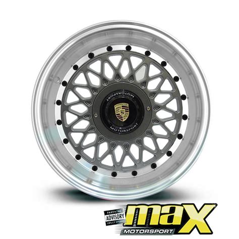 15 Inch Mag Wheel Mx686 Porsche Mesh Wheel 4x1001143 Pcd Max