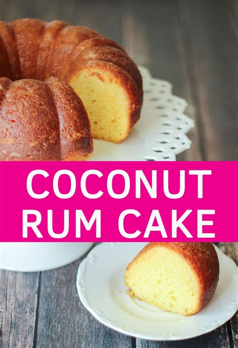 Coconut Rum Cake Using Cake Mix The Cake Boutique