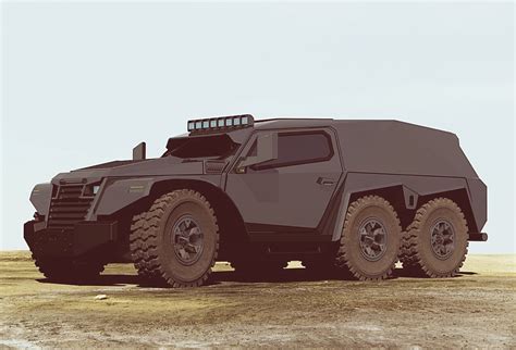 Luxury Armored Vehicle By Andrii Melnyk At