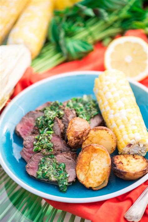 Oven roasted beef tenderloin with mushroom duxelles, herb roasted fingerling potatoes and cut beef tenderloin into 4 equal portions and coat in the olive oil 1 teaspoon salt and ¼ teaspoon it takes about 20 minutes to cook until well done. Lemon Basil Gremolata with Grilled Beef Tenderloin for a ...