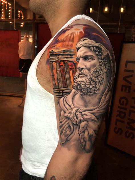 Hercules By Ruben Barahona Grits And Glory In Nyc Rtattoos