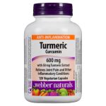 Webber Naturals Turmeric Curcumin Mg Vegetarian Capsules