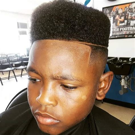This haircut is great as it is done in very little space focusing only on the volume part. Top 10 Curly Hairstyles for Little Black Boys (April. 2021)