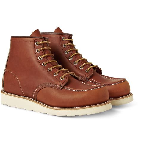 Red Wing 875 Moc Leather Boots In Brown For Men Save 51 Lyst