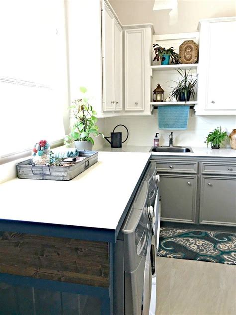 On the left is a small room with two washers, two dryers and a trashcan that no one ever seems to empty. 3 DIY Laundry Room Makeover Ideas for a New Look - Abbotts ...