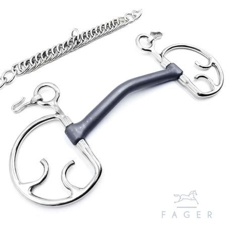 A horse shaking its head when bit pressure is applied or its tongue trying to escape the bit are classic signs the horse has a sensitive tongue. Fager Sara Titanium Kimblehook - The Horse Bit Shop