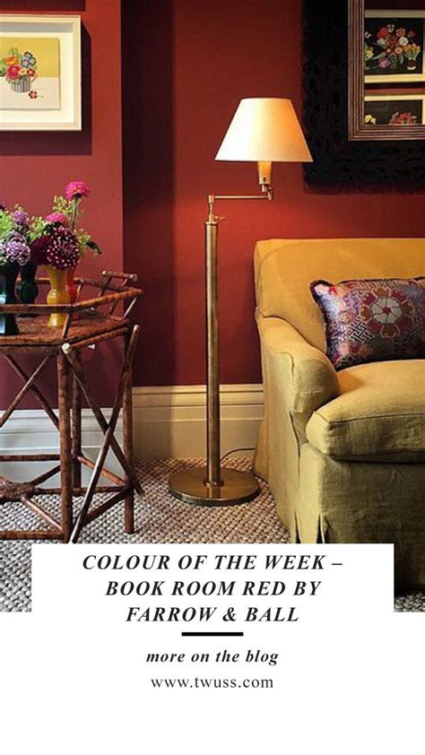 Colour Of The Week Book Room Red By Farrow And Ball With Images