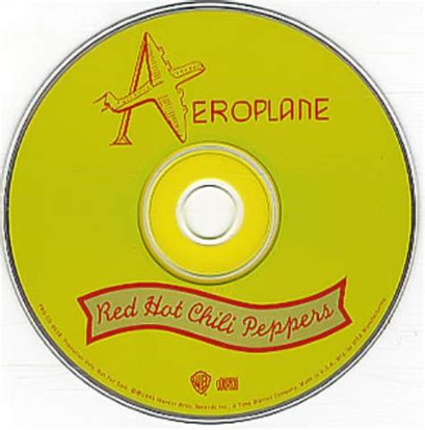 Red Hot Chili Peppers Aeroplane Us Promo Cd Single Cd5 5 65247