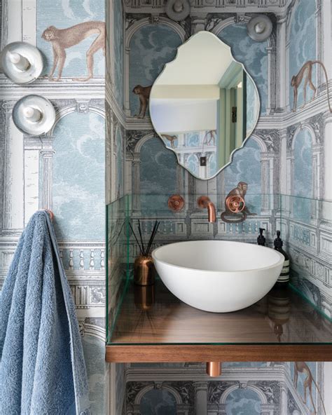 Picture Perfect 20 Jewel Box Powder Rooms That Shine