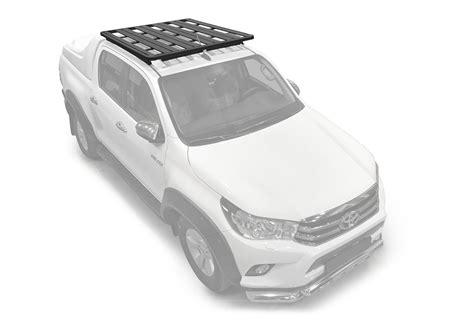 Toyota Hilux Revo Dc 2016 Current Slimline Ii Roof Rack Kit By Fro
