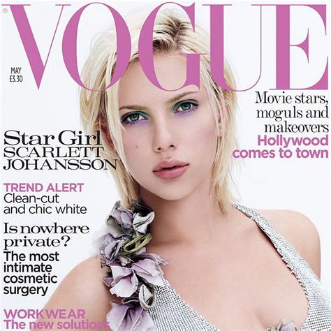 When Scarlett Johansson Was In Vogue List