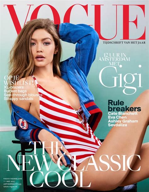 Gigi Hadid Models The Tommyxgigi Collection For Vogue Netherlands Fashion Gone Rogue