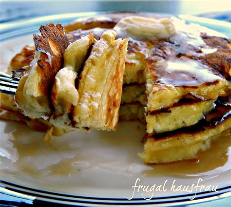 Fluffy Cottage Cheese Pancakes Frugal Hausfrau