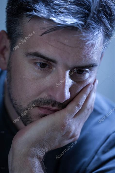 Sad Depressed Young Man Stock Photo By ©photographeeeu 54934641