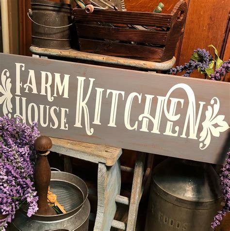 Farmhouse Kitchen Kitchen Signs Kitchen Decor Country Signs