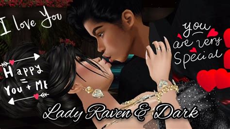 imvu lady raven and dark music video never thought by dan hill youtube