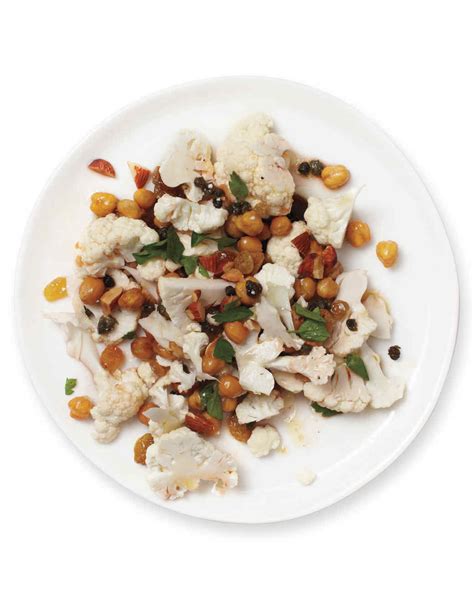 Chickpea And Cauliflower Salad Recipe Martha Stewart