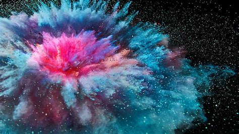 Hd Wallpaper Explosion Colors Explosive Wallpaper Flare