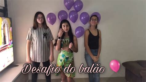 Desafio Do Balão 🎈 Youtube
