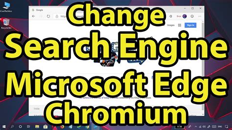 Only search engines that support opensearch can be set as the default search engine in edge. How to change the default search engine in Microsoft Edge ...