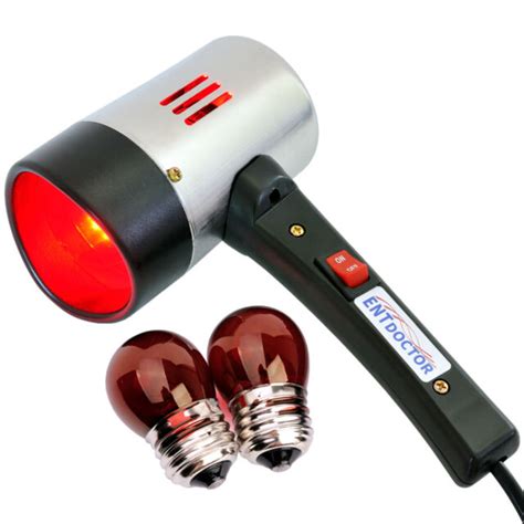 Doctor Near Infrared Red Light Therapy Device Extra 4 Bulbs For Bill