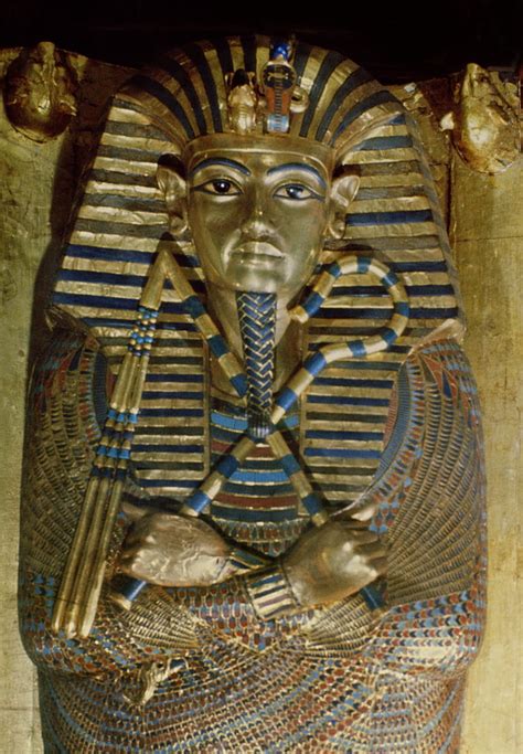 Innermost Coffin Of Tutankhamun From The Tomb Of Tutankhamun C1370