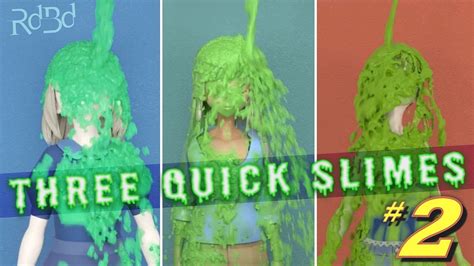 Amber Lana And Maya Green Slimed In Three Quick Slimes 2 Youtube