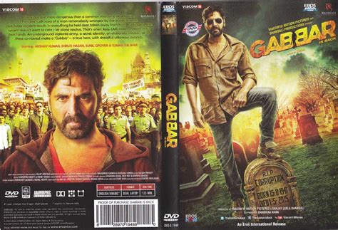 Description Gabbar Is Back Hindi Dvd