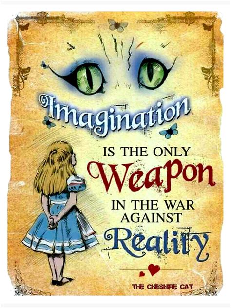 Alice In Wonderland Vintage Cheshire Cat Print Sticker By