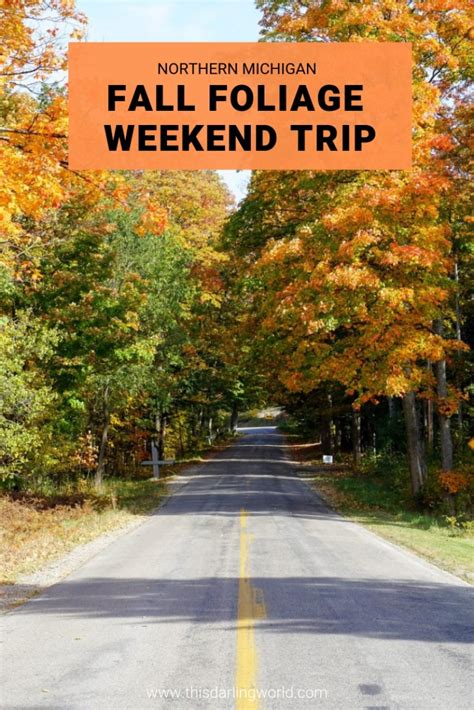 The Perfect Fall Foliage Weekend Trip In Northern Michigan This