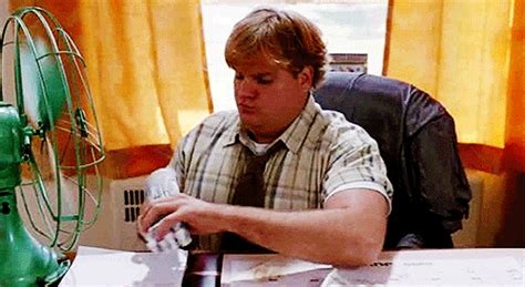 I adore the movie tommy boy and particularly love chris farley. chris farley on Tumblr