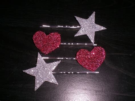 Glitter Hair Pins · How To Make A Pin Slide · Embellishing On Cut Out