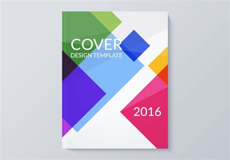 Cover Design Template Vector Graphic — Professional Book Cover Page