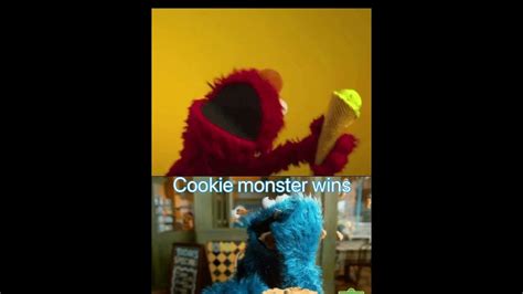 Elmo Vs Cookie Monster Youtube