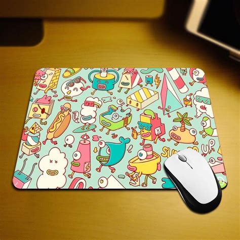 Maiyaca 2017 Hot Cute Doodles Sell New Small Size Mouse Pad Non Skid