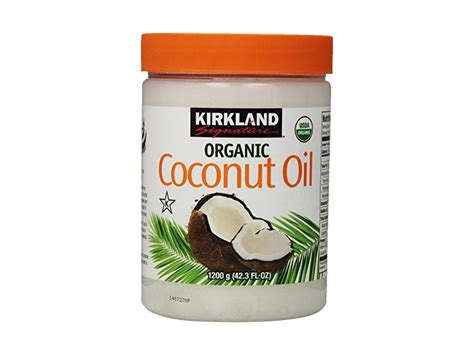 Kirkland Signature Organic Coconut Oil Cold Pressed Unrefined 423 Fl