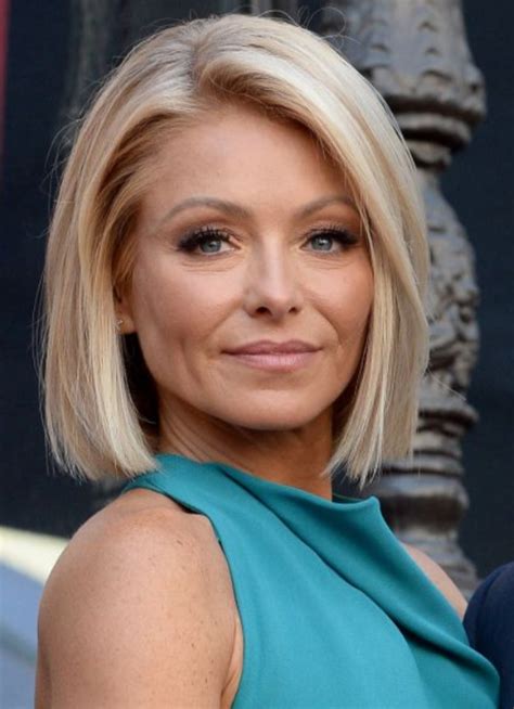 Pin By R C On Kelly Maria Ripa The Total Woman Straight Blonde Hair